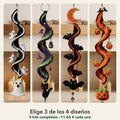 Los 4 diseños de espiral de Halloween