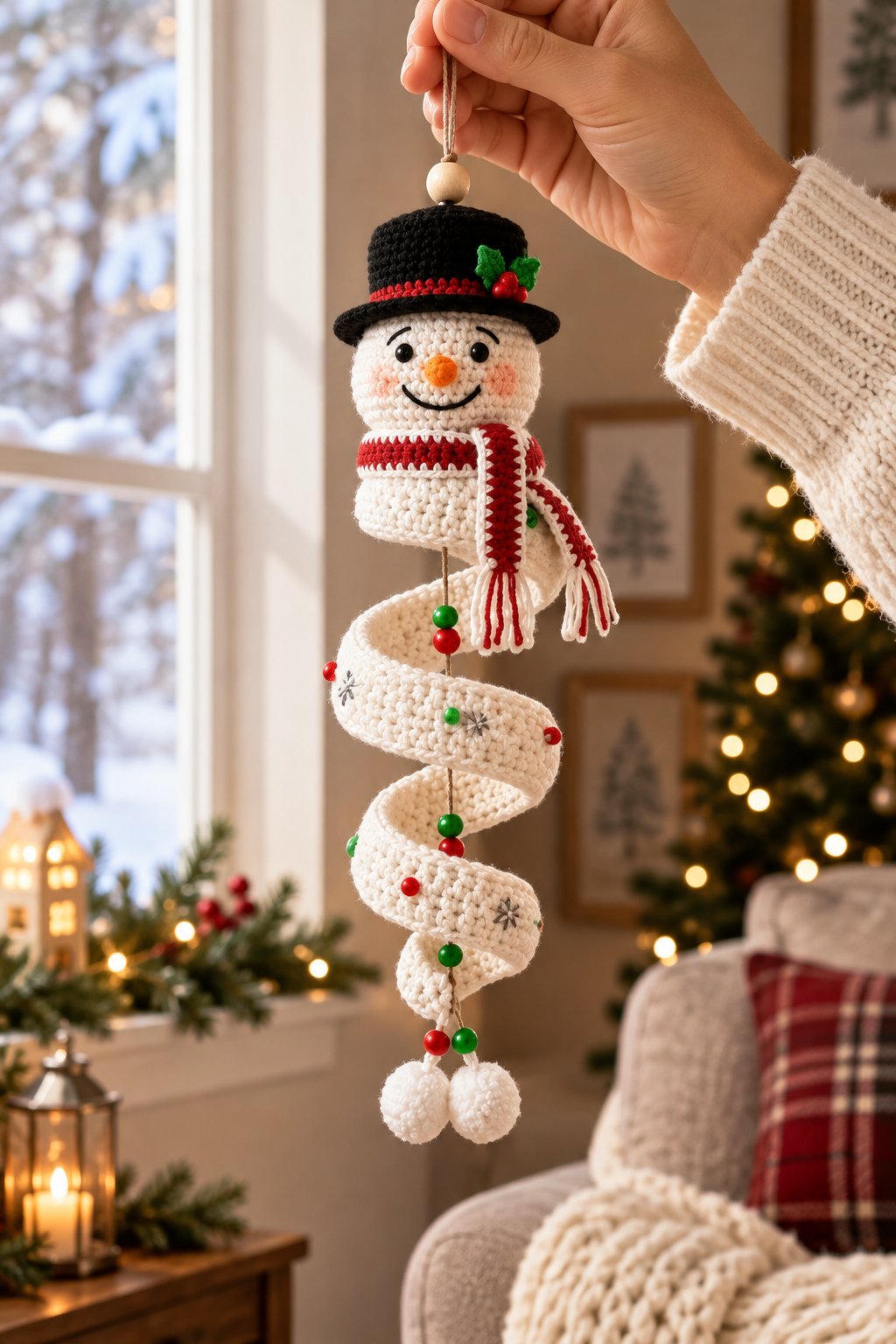 Kit espiral de Navidad — Muñeco de nieve