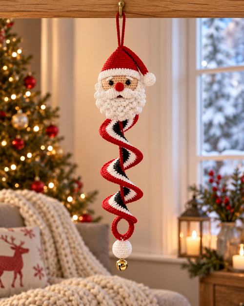 Kit espiral de Navidad — Papá Noel