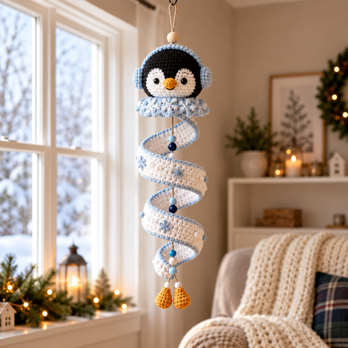 Kit espiral de Navidad — Pingüino